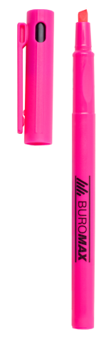 Маркер BUROMAX NEON текстовий (BM.8907-10), рожевий
